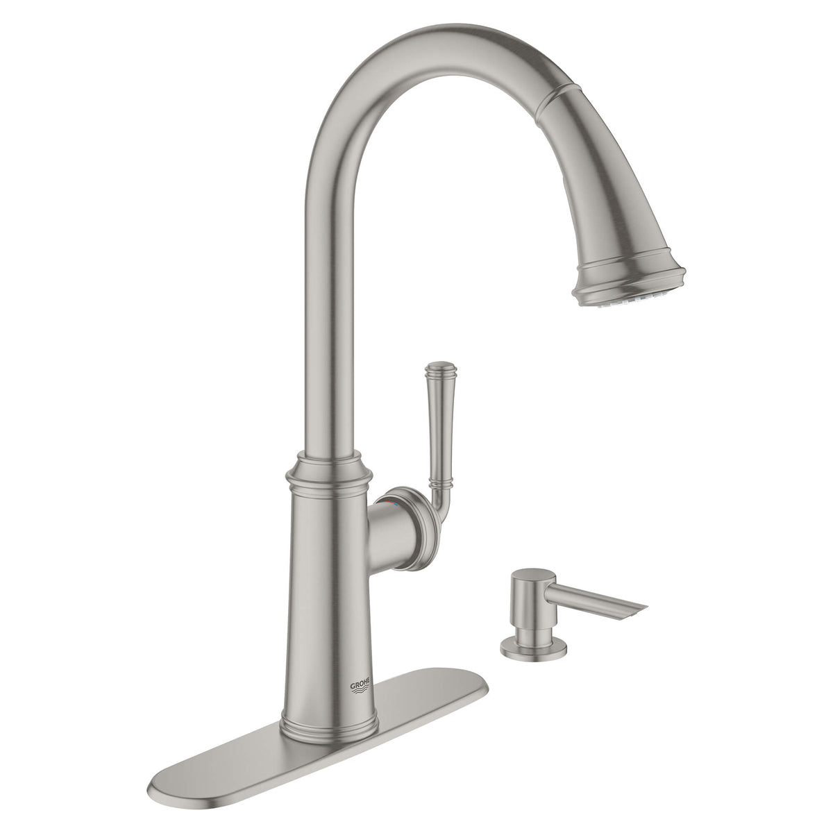 Grohe Gloucester 1Handle Pull Down Nickel store