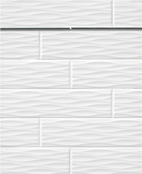 Wall Tile 4x16 900300 Krea 2.0 Arctic Ripple Glossy B-Grade – store ...