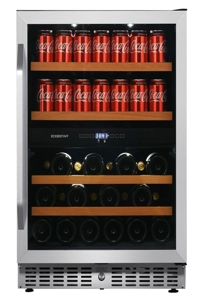 Beverage Cooler EdgeStar 24" Builtin Wine & Beverage store